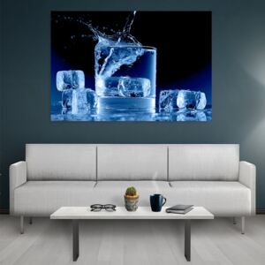 Tablou Canvas Bucatarie Ice Water 90x60 cm