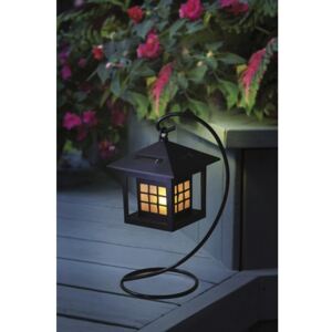 Felinar solar cu LED Flink, metal & plastic