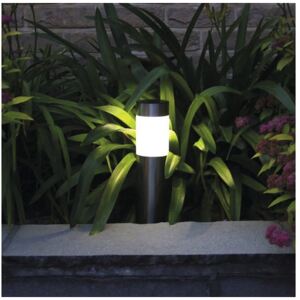 Stalp solar cu LED Flink 0,06W 37cm IP44, otel inoxidabil