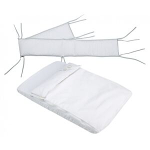 Set textil protectie Co-Sleeper Micuna Cododo White