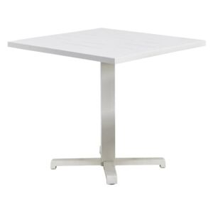 Masa gradina Ethimo Infinity Square Dining Table - White