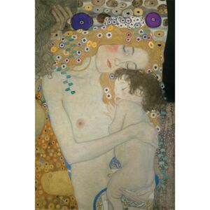Poster Gustav Klimt - Mother and Child, (61 x 91.5 cm)