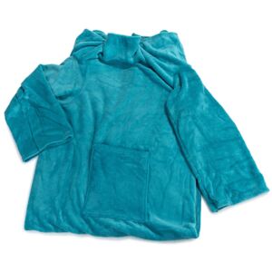 Pătură Confort, cu mâneci și buzunare, albastru, 180 x 135 cm