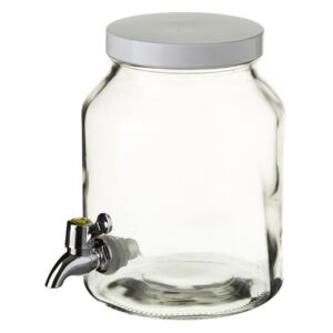 Recipient din sticlă cu robinet Unimasa, 3,4 l