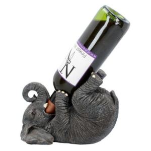 Suport sticle de vin Elefant 23 cm