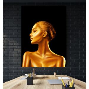 Tablou canvas Golden Girl 80x50 cm