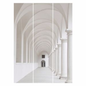 Perdele glisante Arcaden (set de 3)- accesorii de montare cu microfibră neincluse