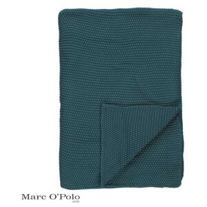 Pled tricotat Marc O´Polo Nordic Sage Green verde 170 cm
