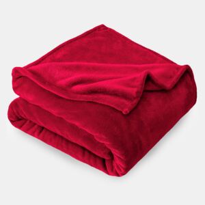Pătură Microplus, roșu rosu