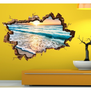 Autocolant de perete 3D Art Lien, 70 x 45 cm