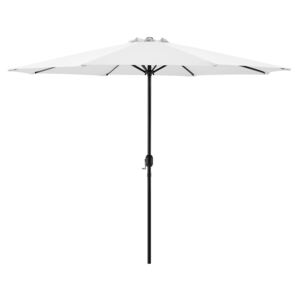 [casa.pro]®.Umbrela de gradina - 300cm x 230cm - alb