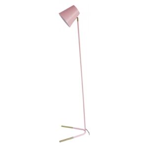 Lampadar roz prafuit/auriu din fier 150 cm Noble Present Time