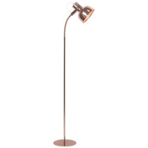 Lampă de podea în stil retro, metal, auriu roz, AVIER TIP 2
