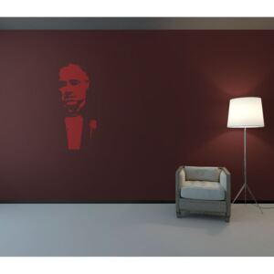 Godfather - autocolant de perete Rosu deschis 30 x 70 cm