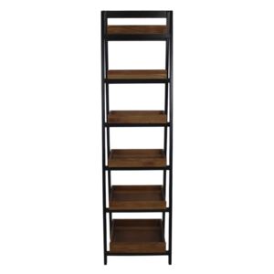 Bibliotecă HSM collection Ladder, maro - negru
