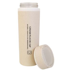 Sticla Termos protectie Biodegradabila Bej 330 ml