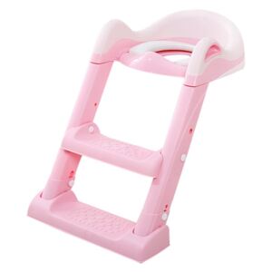 Reductor toaleta cu 2 trepte Little Mom Training Seat Pink