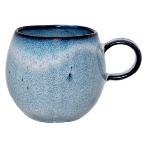 Cană din ceramică Bloomingville Sandrine, 240 ml, albastru