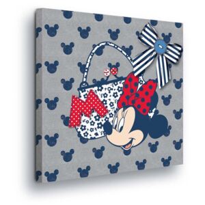 Tablou - Disney Minnie Mouse and Blue Bag 40x40 cm