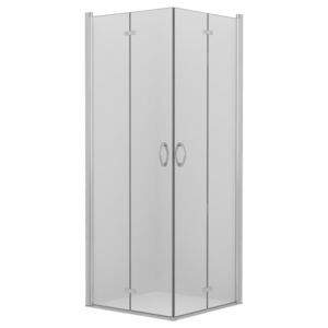 Cabină duș cu uși dublu-pliabile, 80x70x185 cm, ESG