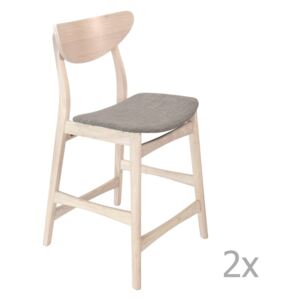 Set 2 scaune din lemn pentru bar RGE William