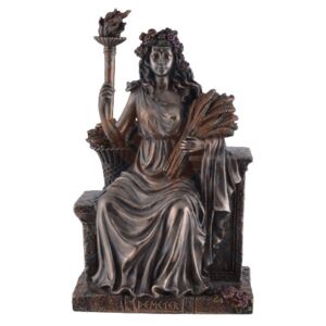 Statueta zeita agriculturii Demetra 23cm