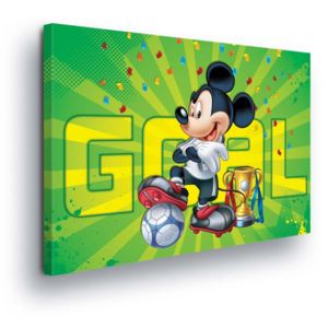 Tablou - Football Disney Mickey Mouse II 100x75 cm