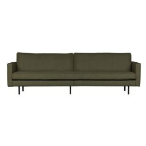 Canapea din textil verde inchis Rodeo Streched 3 Seater