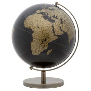 Decoratiune Mauro Ferretti Globe Bronze - 25x34 cm