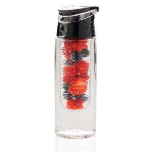 Sticlă cu sită pentru fructe XD Design Fruity, 700 ml