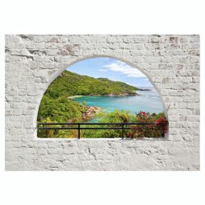 Fototapet Emerald Island Premium Vlies - 150 x 105 cm