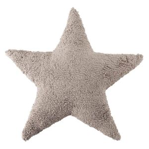 Perna decorativa bej din bumbac pentru copii 54x54 cm Star Linen Lorena Canals
