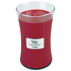 WoodWick roșii parfumata lumanare Currant vaza mare