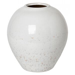 Vaza alba din ceramica 25 cm Ingrid Broste Copenhagen