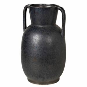 Vaza gri inchis/neagra din ceramica 29 cm Simi Broste Copenhagen
