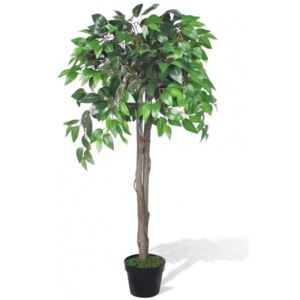 Ficus artificial cu aspect natural si ghiveci 110 cm