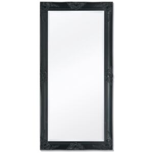 Oglinda verticala in stil baroc 120 x 60 cm negru