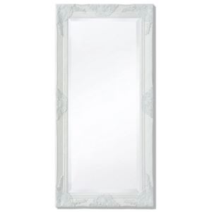 Oglinda verticala in stil baroc 100 x 50 cm alb