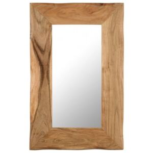 Oglinda cosmetica 50 x 80 cm lemn masiv de acacia