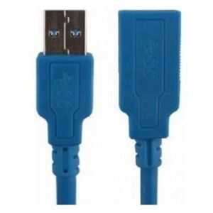 Cablu prelungitor SSK U3-X08F USB 3.0 Type-A albastru