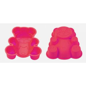 Blaumann BL-1274; Silicone cake mold shaped bear Pink