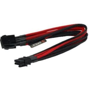 Cablu extensie Orico CPE8P-30BR 8-pin EPS mesh-uit negru cu rosu