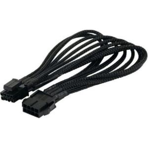 Cablu extensie Orico CPE4+4/8P-40BL 8-pin/4+4pin EPS mesh-uit negru 40 cm