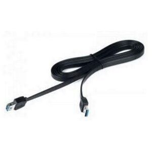 Cablu prelungitor Orico CYU3-10 USB 3.0 Type-A plat negru 2 m