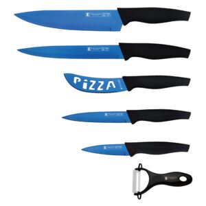 Imperial Collection IM-TT5B: 6 Piece Premium Knife Set -Blue