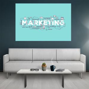 Tablou canvas Motivational Marketing
