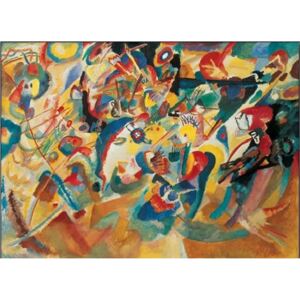 Study for composition VII Reproducere, Kandinsky, (80 x 60 cm)