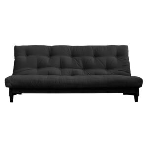 Canapea extensibilă Karup Design Fresh Black, gri închis
