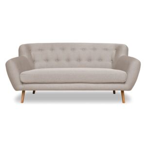 Canapea cu 2 locuri Cosmopolitan design London, bej - gri