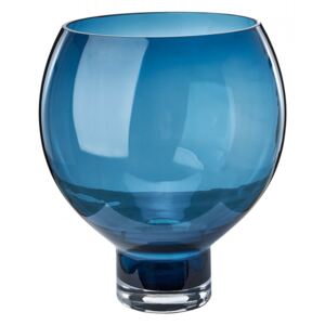 Vaza albastra din sticla 40 cm Coupe Pols Potten